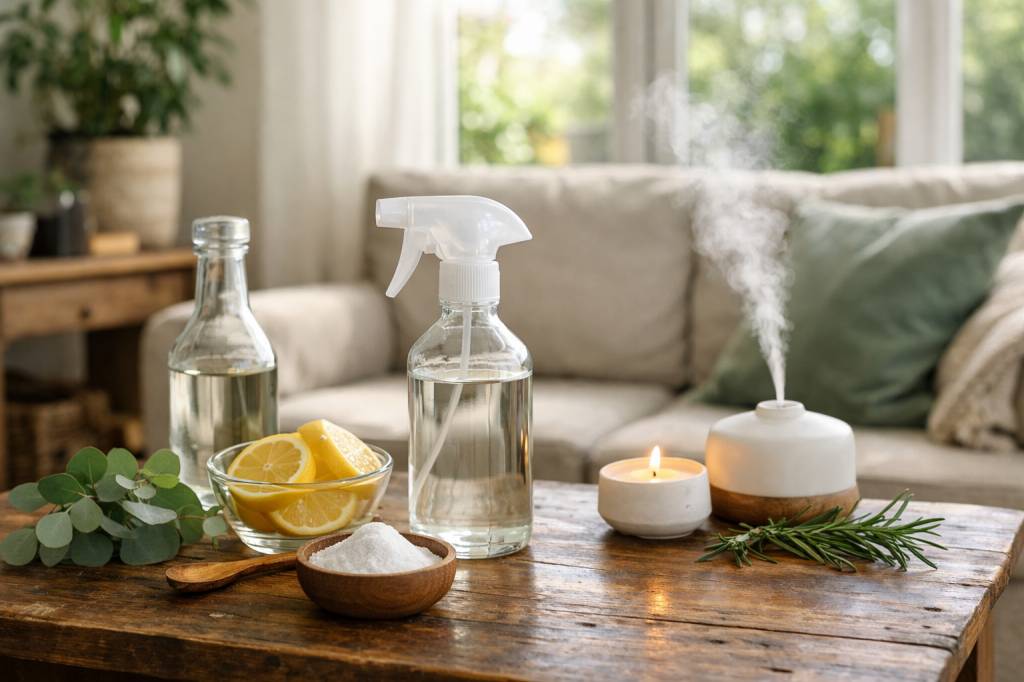 Comment assainir l’air de la maison sans produits chimiques grâce au vinaigre blanc